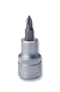 Zástrčná hlavice šroubovací, křížová Phillips, 1/4", velikost PH2 - JONNESWAY S11H202 Velikost: PH3