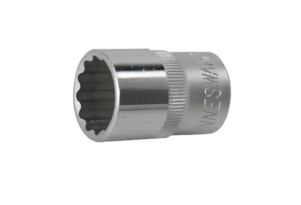 Hlavice nástrčná 1/2", 12-hranná, 34 mm - JONNESWAY S04H4934 Velikost: 15 mm