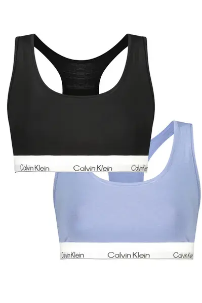 Calvin Klein podprsenka bralette modrá
