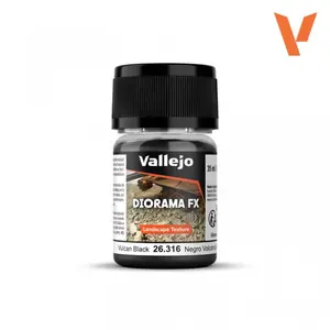 Vallejo Diorama FX 35ml – Vulcan Black 0,1-0,6mm
