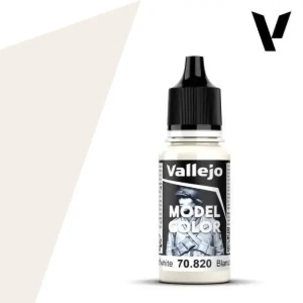 Modelářská barva Vallejo 18ml – 820 Offwhite