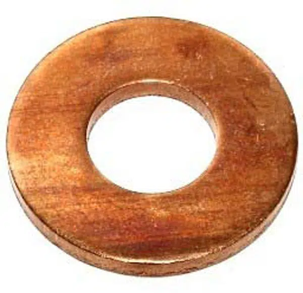 Elring Těsnění pod vstřikovače diesel common rail 7 x 13,8 x 1,85 mm, měděné Velikost: 7.2x16x1.5 mm