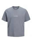Jack & Jones Junior Tričko 'JORCassis'  modrosivá / čierna / biela