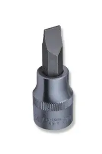 Zástrčné hlavice šroubovací, ploché, 1/4", velikosti 3-7mm, délka 37 mm - JONNESWAY Velikost: 6 mm