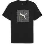 Puma GRAHIC BOX TEE Pánské triko, černá, velikost