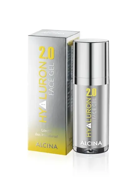 Alcina Hydratační a protivráskový pleťový gel Hyaluron 2.0 (Face Gel) 30 ml