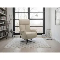 Sit & More RELAXAČNÍ KŘESLO, textil, béžová