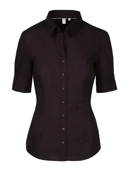 SEIDENSTICKER Blúzka 'Schwarze Rose'  čierna