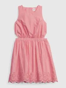 GAP Dětské šaty s madeirou - Holky