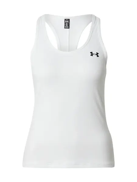 UNDER ARMOUR Športový top  čierna / biela