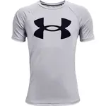 Chlapecké triko Under Armour Tech Big Logo SS - světle šedé