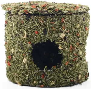 HAMSTAKE Domek bylinkový se zeleninou/malý 14 x 13 cm/díra 5 cm