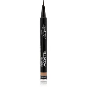 puroBIO Cosmetics Fillbrow fix na obočí odstín 01 Natural blonde 0.7 ml