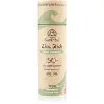 Suntribe Sports Zinc Stick minerálna ochranná tyčinka na citlivé miesta SPF 50 Mint Green 30 g