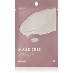 Mizon Joyful Time Jeju Camellia vyživujúca plátienková maska s antioxidačným účinkom 23 g