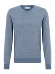 BLEND Sveter 'Bruton'  modrá melírovaná
