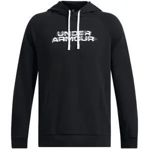 Under Armour RIVAL FLC TXTR CG Pánská mikina, černá, velikost