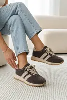 Dámske tenisky EVENTO z prírodnej semišovej kože