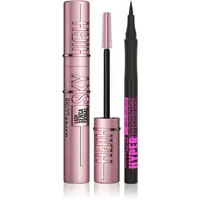 MAYBELLINE NEW YORK Make-Up Set řasenka a oční linky 2x1 ks