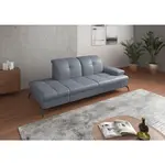 Sit & More LENOŠKA, kůže, šedomodrá