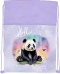 Sáček na přezůvky Panda 30x39cm