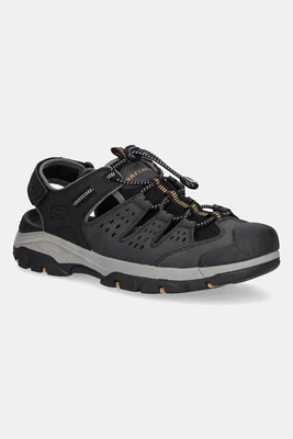 Sandály Skechers TRESMEN pánské, černá barva, 205113