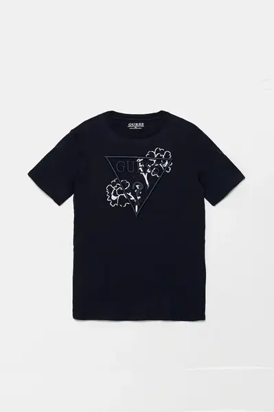 Dětské bavlněné tričko Guess