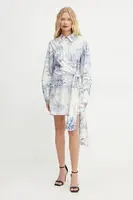 Šaty Marella IDIOMA béžová barva, mini, 2513221131200