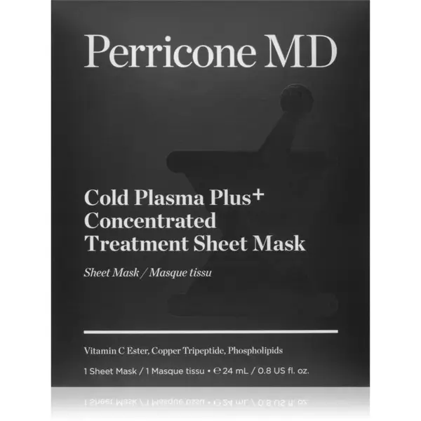 Perricone MD Cold Plasma Plus+ Treatment Sheet Mask pečující plátýnková maska 1 ks
