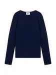 JUST CASHMERE Sveter 'Joyce'  námornícka modrá