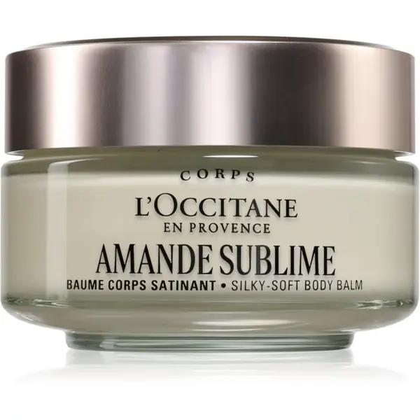 L’Occitane Amande Sublime Silky Soft Body Balm zjemňující tělový balzám 200 ml