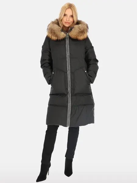 PERSO dámská elegantní péřová bunda