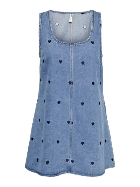 ONLY Šaty 'ONLIris'  modrá denim / tmavomodrá