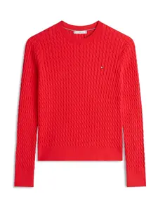TOMMY HILFIGER Sveter  červená