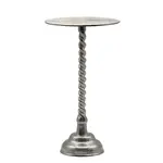 Livetastic ODKLÁDACÍ STOLEK, barvy stříbra