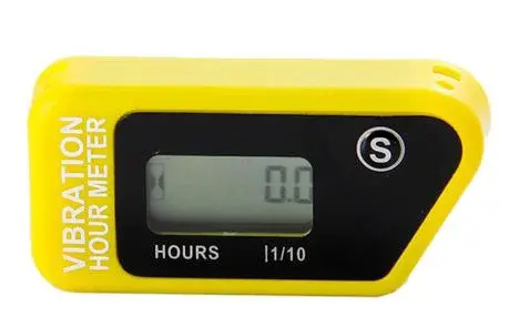 Motohodiny.cz Vibrační měřiče motohodin, bezdrátové, různé barvy Barva: žlutá