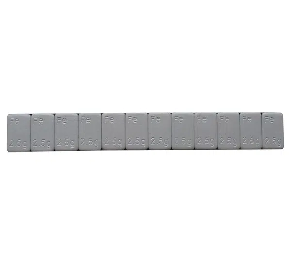 Ferdus Samolepící závaží nízké 12x2,5g, pásek 30g, Fe, šedý lak - 1 kus Počet kusů: 1