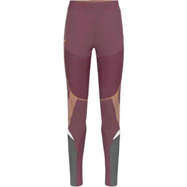 KARI TRAA TIRILL HYBRID Športové legíny, vínová, veľkosť