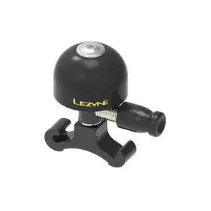 Lezyne CLASSIC BRASS BELL Zvonek na kolo, černá, velikost