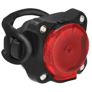 Lezyne ZECTO DRIVE MAX 400+ REAR Zadní světlo na kolo, černá, velikost