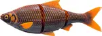 Savage gear gumová nástraha 3d line thru roach slow sinking black orange - 18 cm 80 g