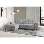 Sit & More ROHOVÁ SEDAČKA, textil, šedá