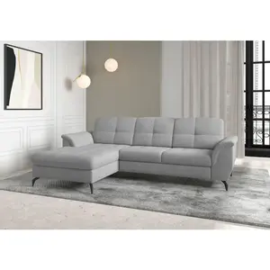 Sit & More ROHOVÁ SEDAČKA, textil, šedá