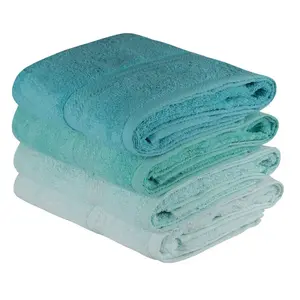 SADA OSUŠEK DO SPRCHY, 70/140 cm, zelená, světle zelená, mátově zelená 4dílné