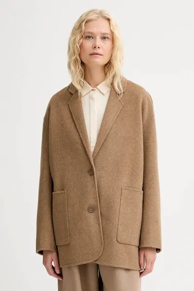 Kabát s vlnou Sessun