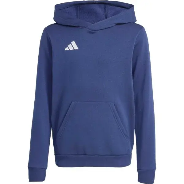 adidas ENTRADA 26 HOODY Y Dětská mikina, tmavě modrá, velikost