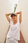 Marisse White T-Shirt With The Inscription