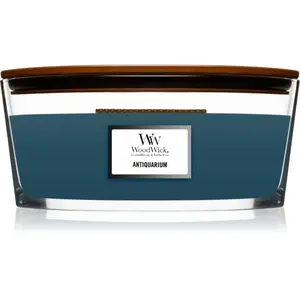 Woodwick Antiquarium vonná svíčka s dřevěným knotem (hearthwick) 453 g