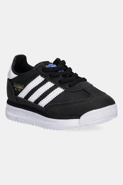 Dětské sneakers boty adidas Originals SL 72 RS černá barva, IH2978