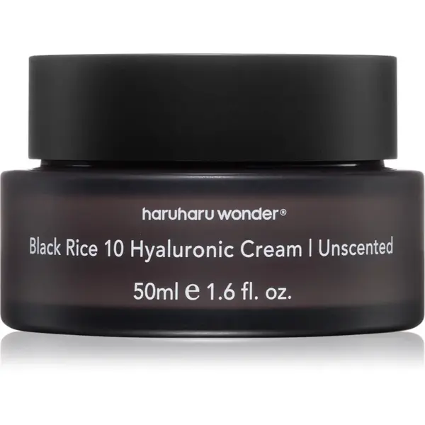 Haruharu Wonder Black Rice 10 Hyaluronic hloubkově hydratační krém pro všechny typy pleti 50 ml